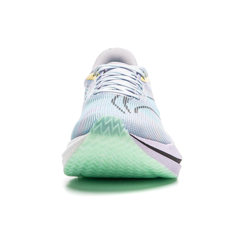 Li Ning Feidian 4 Challenger Running Shoes Men's Low top Mist Purple/Vero Rose Purple/Fluorescent Ice Cyan ARMU005-13