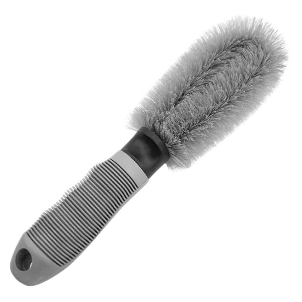 Автомобильная щетка для чистки колес Автомобильный детейлинг Чистящие скраберы с эргономичными ручками Инструмент для мытья автомобильных колес Чистящие щетки для дисков Для