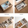 Expandable Drawer Organizer 1 Pack, Adjustable Divider for Kitchen Utensils Cutlery and Office Desk Supplies Storage Rack