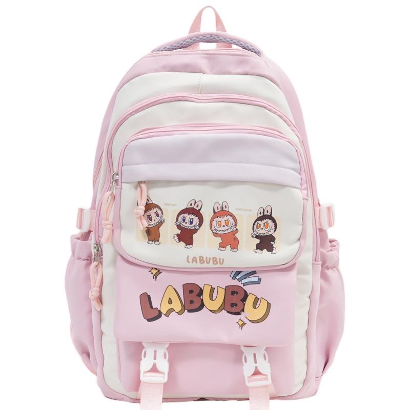 

Трендовый школьный рюкзак универсальный rab рюкзак для начальной школы милый большая вместимость снижение веса легкий детский рюкзак розовый