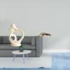 Artistic Resin Sculpture Collection Featuring Abstract Couple Figurine And Creative Copper
