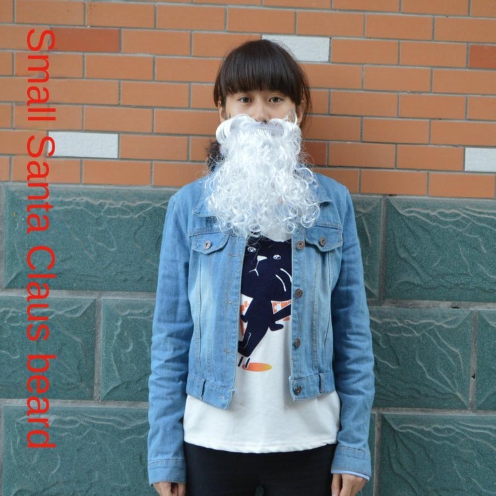 White Santa Claus Beard Wig Santa Fancy Dress Old Man Wig Beard Wizard Wig and Beard Stage Show