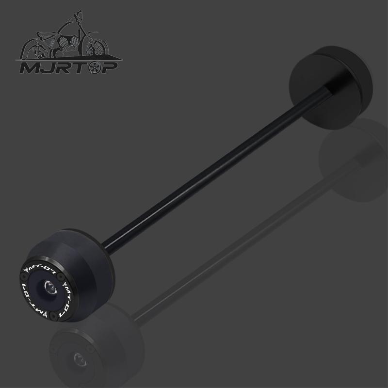Fits For MT-07 MT07 MT 07 FZ-07 FZ07 XSR700 14-24 Motorcycle CNC Rear Front Axle Wheel Protector Fork Crash Slider Pads mt-07