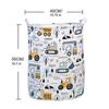 Storage Basket Foldable Fabric Laundry Basket Toy Storage Bucket Clothes Shoes Dirty Clothes Basket Household Storage Container