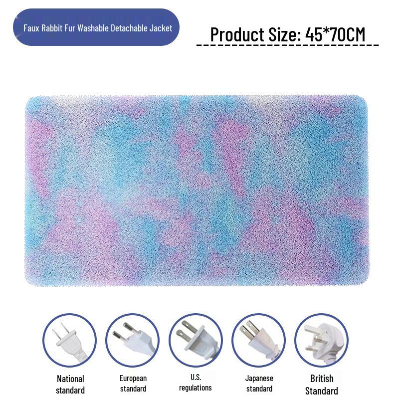 Rechargeable Waterproof Electric Heating Pad for Pets - Small Dogs & Cats, US Standard, Constant Temperature