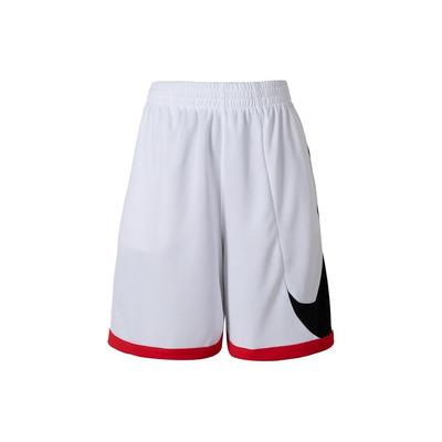 Color Block Logo Print Training Comfortable Breathable Casual Kids Shorts Kids Bottoms White FV0269-100