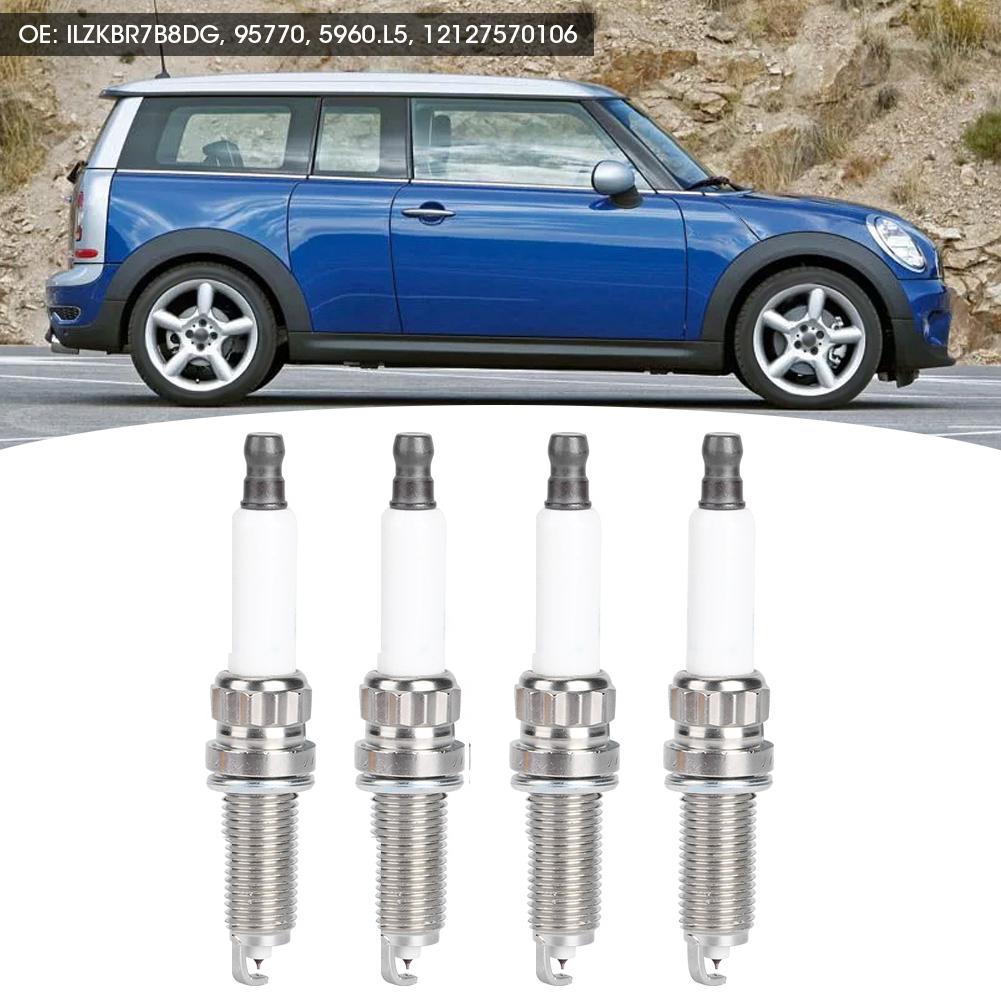 4 bujii Iridium ILZKBR7B8DG compatibile cu Cooper CITROEN PEUGEOT 1.6L1.6T