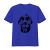 Neanderthal Prehistoric Skull Ancient Unisexs Cotton T Shirt Top Vintage Washed Slightly Graphic Streetwear Casual Homme