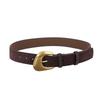 New Popular Women'S Real Velvet Belt Fashionable With Jeans, Trousers Waist Decorative Belt Women