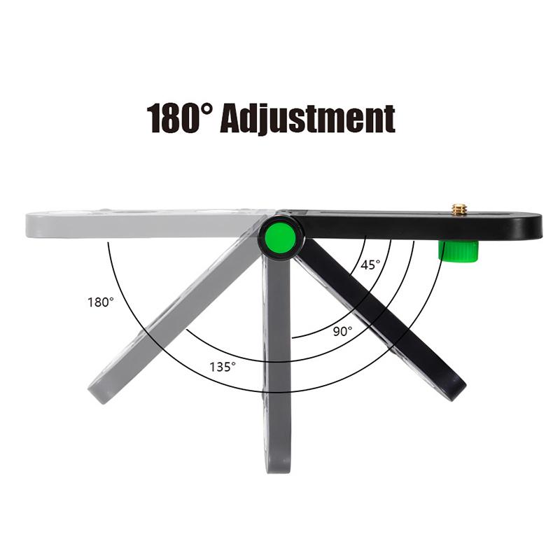 Suport de perete mini nivel laser reglabil 360Fahrenheitor 1/4" filet niveluri laser Suport suport montat pe perete Magnet puternic