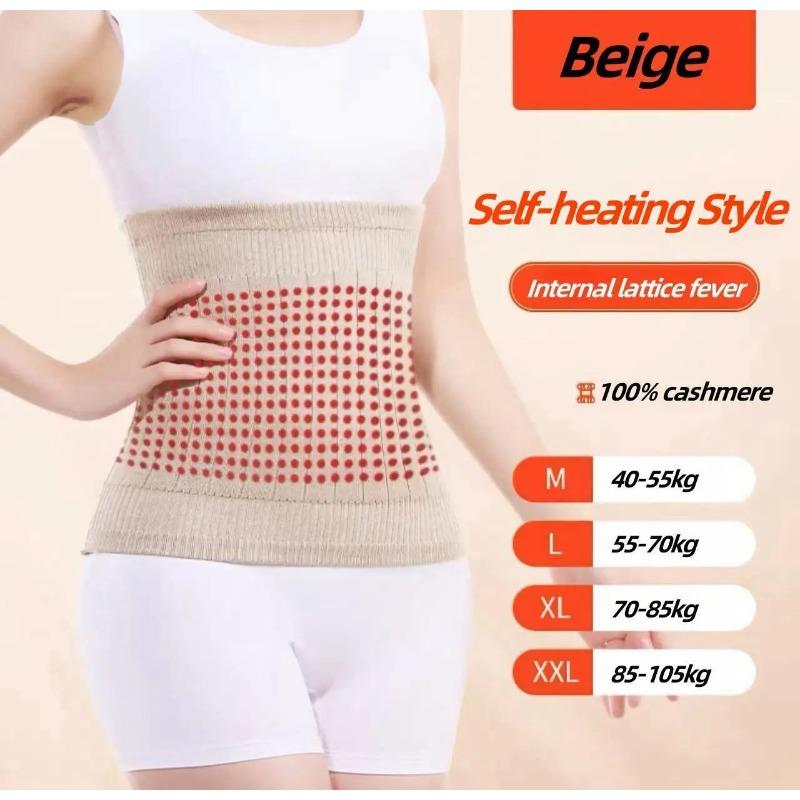 Cashmere Waist Belts with 100% cashmere Thicken Thermal Cashmere Waist Warmer Lumbar Support Belt Cold Stomach Protection Sport