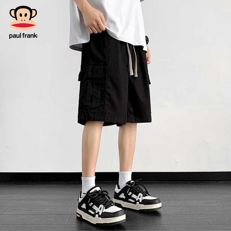Paul Frank Men's Summer Loose Fit Retro Cargo Shorts