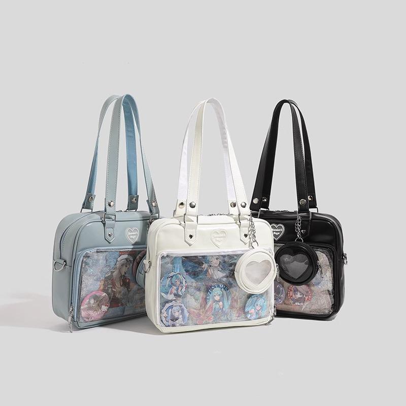 Japanese Ita Bag: Small Anime Crossbody for Students & Daily Commute