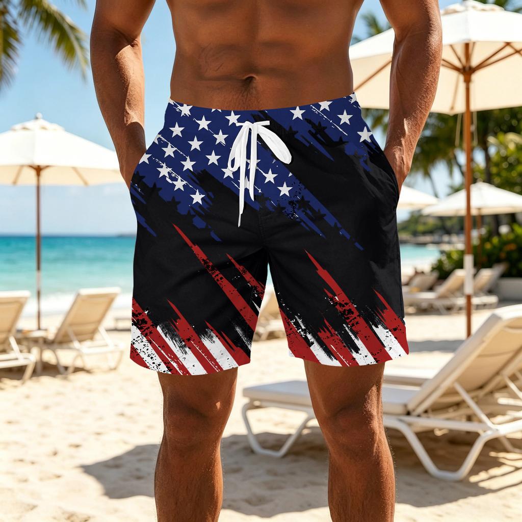 Herren Shorts Bedruckte Lässige Sportshorts Für Männer, Lässige Modische Bedruckte Shorts Für Männer