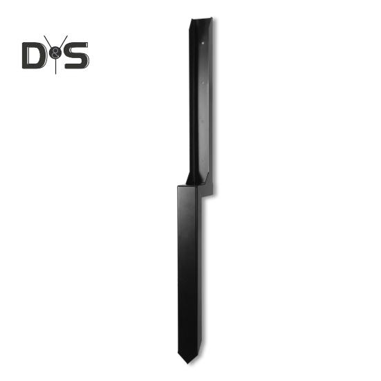 Fence Post Repair Kit Easy Installation Heavy Duty Steel Column for Enhanced Stability Fence Post Reinforcement Kit