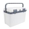 15L   Cooler, Portable Ice Box for the Drink for a Lightweight Insulation Carrier with the Handle for Beach Camping, Picnic Boat, Barbecue