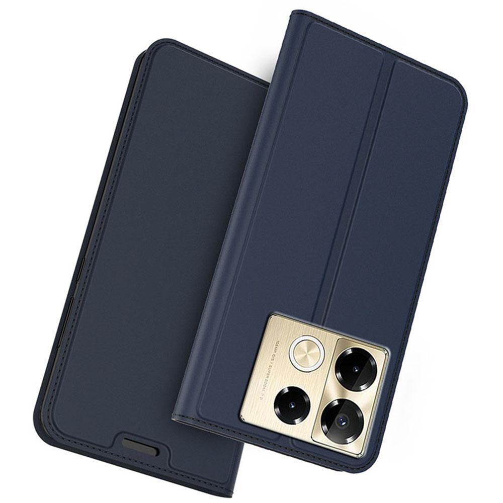 For Infinix Note 40 Pro+ Case PU Leather Phone Cover with Card Holder Stand Magnetic Closure