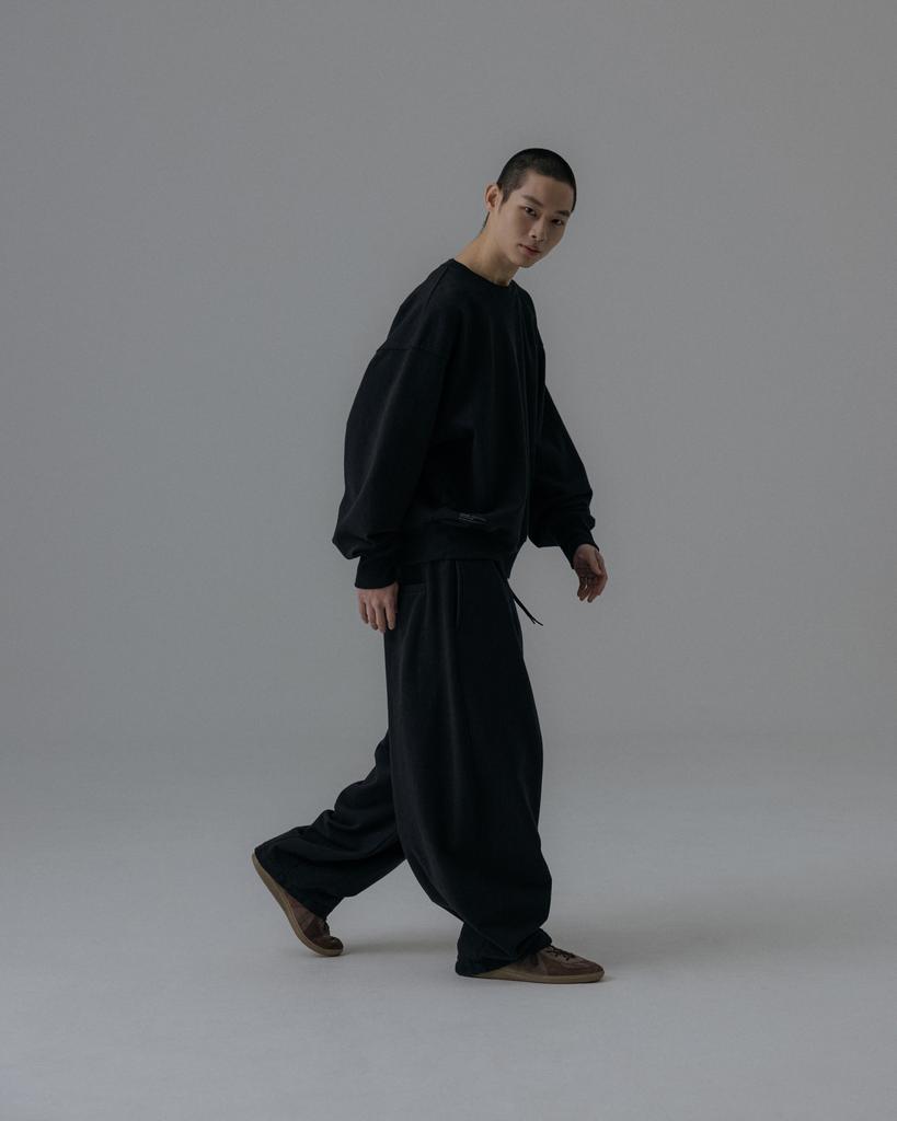 ANGLAN Steady Sweat Balloon Pants - Black