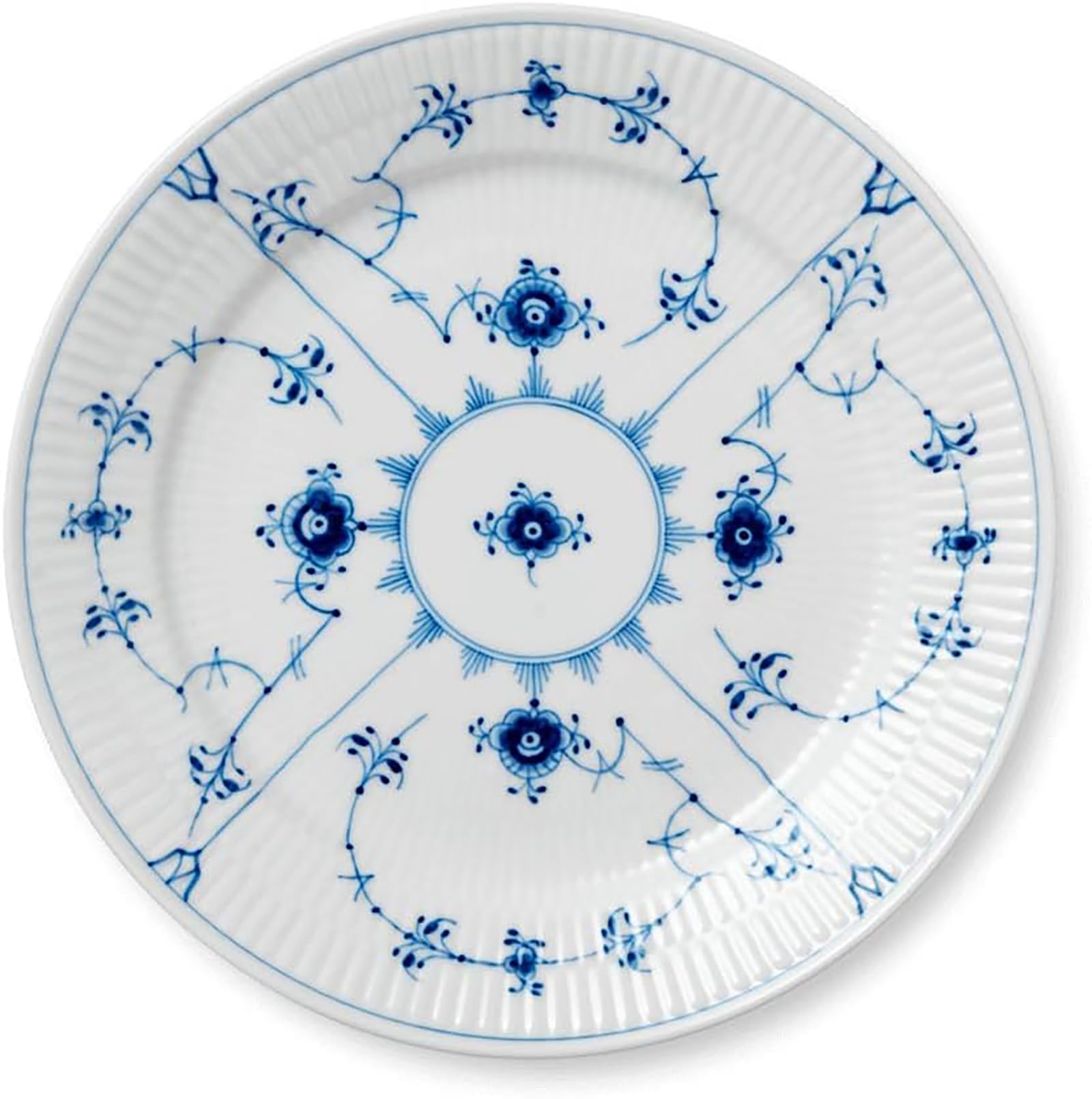 

[Официально импортировано] Royal Copenhagen Тарелка Blue Fluted Plain, 25 см, 1017201