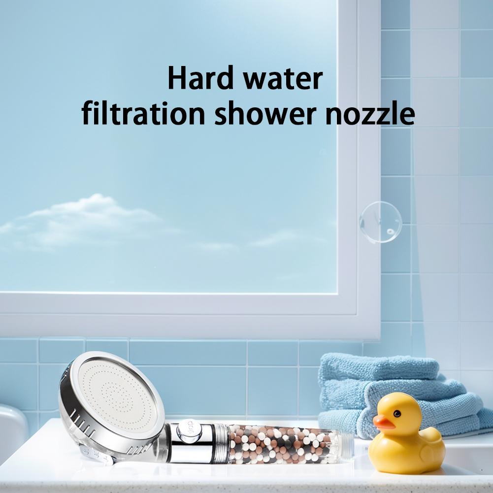 Shower Head with Filter Ionic Shower Head Water Saving Pressure Increasing Shower Head for Remove Chlorine