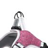 Reflective Dog Harness Breathable Oxford Cloth Adjustable Pet Dog Vest Harness with Hook and Loop and Buckle Purple M