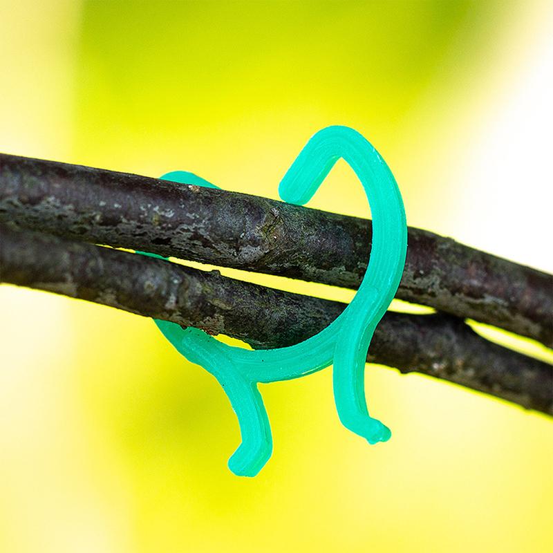 Grape Plant Clips Vegetable Lever Ring to Fix Stems 300 pcs Plant Support Climbing Plants Garden Tomato