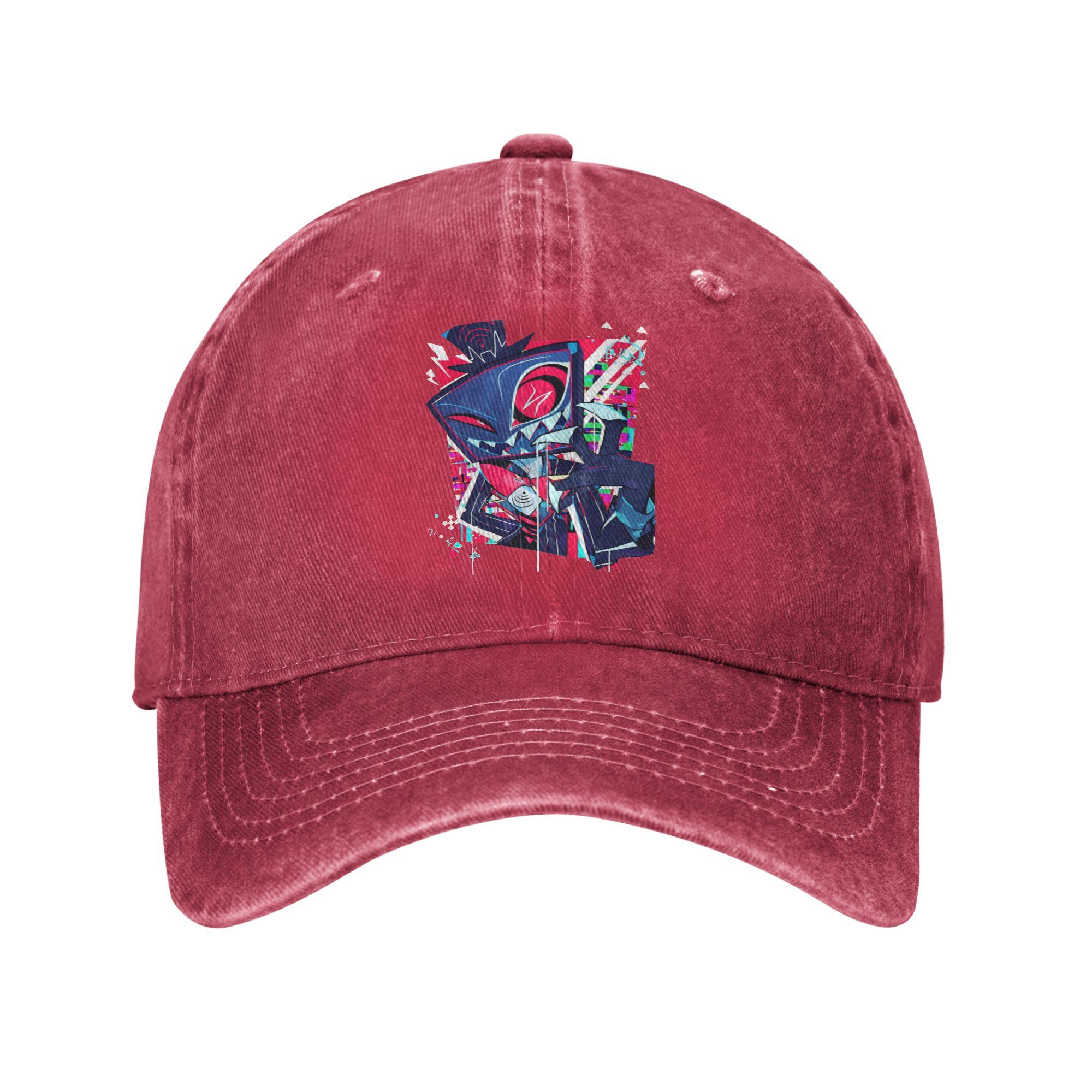 Vox Baseball Caps Peaked Cap Hazbin Hotel Sun Shade Hats for Unisex One Size