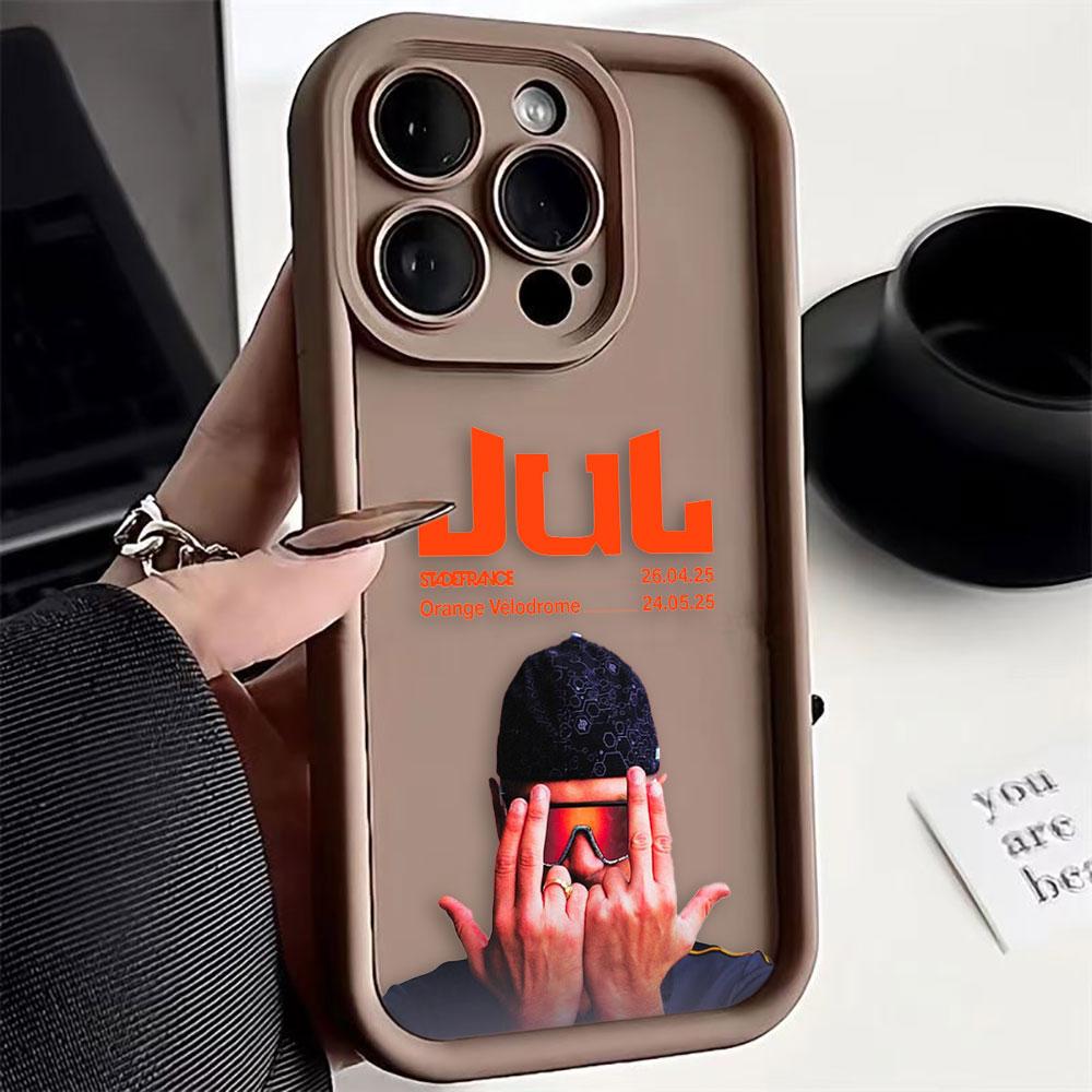 Singer Rapper JuL Phone Case For OPPO A5 A3X A5X A6X A54 A55 A57 A58 A72 A74 A78 A79 A93 A94 FIND X3 X5 X8 X9 Case Shell Cover