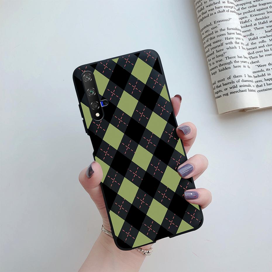 For Honor 20 Case For Honor 20 Pro YAL-AL10 Cover Cute Cat Cartoon Painted Phone Case For Honor20 20Pro YAL-L21 Soft Bumper Capa