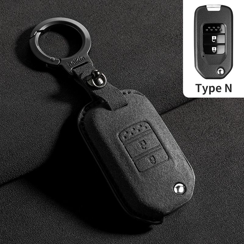 

2/3 Buttons Car Flip Remote Key Case Shell For Honda FIT XRV VEZEL CITY JAZZ CIVIC HRV Folding Key Case Fob Keychain Accessories