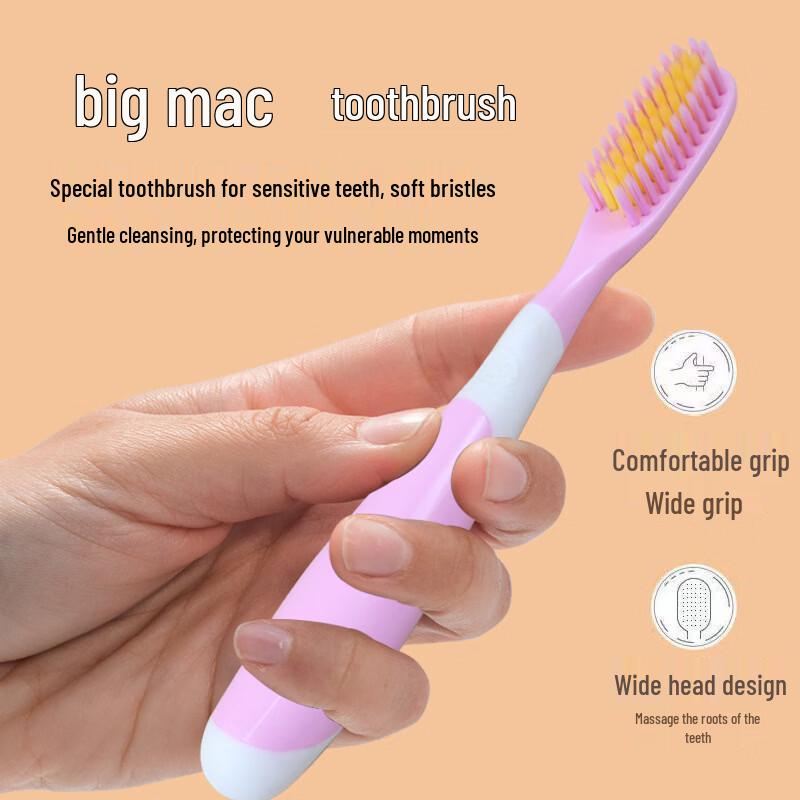 YALINNA A33 Children's Soft Bristle Toothbrush 10-Pack