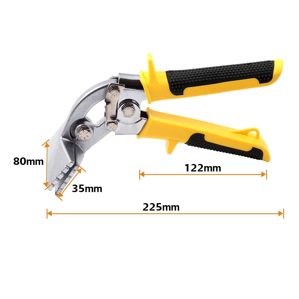 SPEEDWOX Sheet Metal Hand Seamer with Elbow and Multipurpose Bending Metal Bender Hand Sheet Metal Professional Tool Pliers, Multi-Purpose Tool,