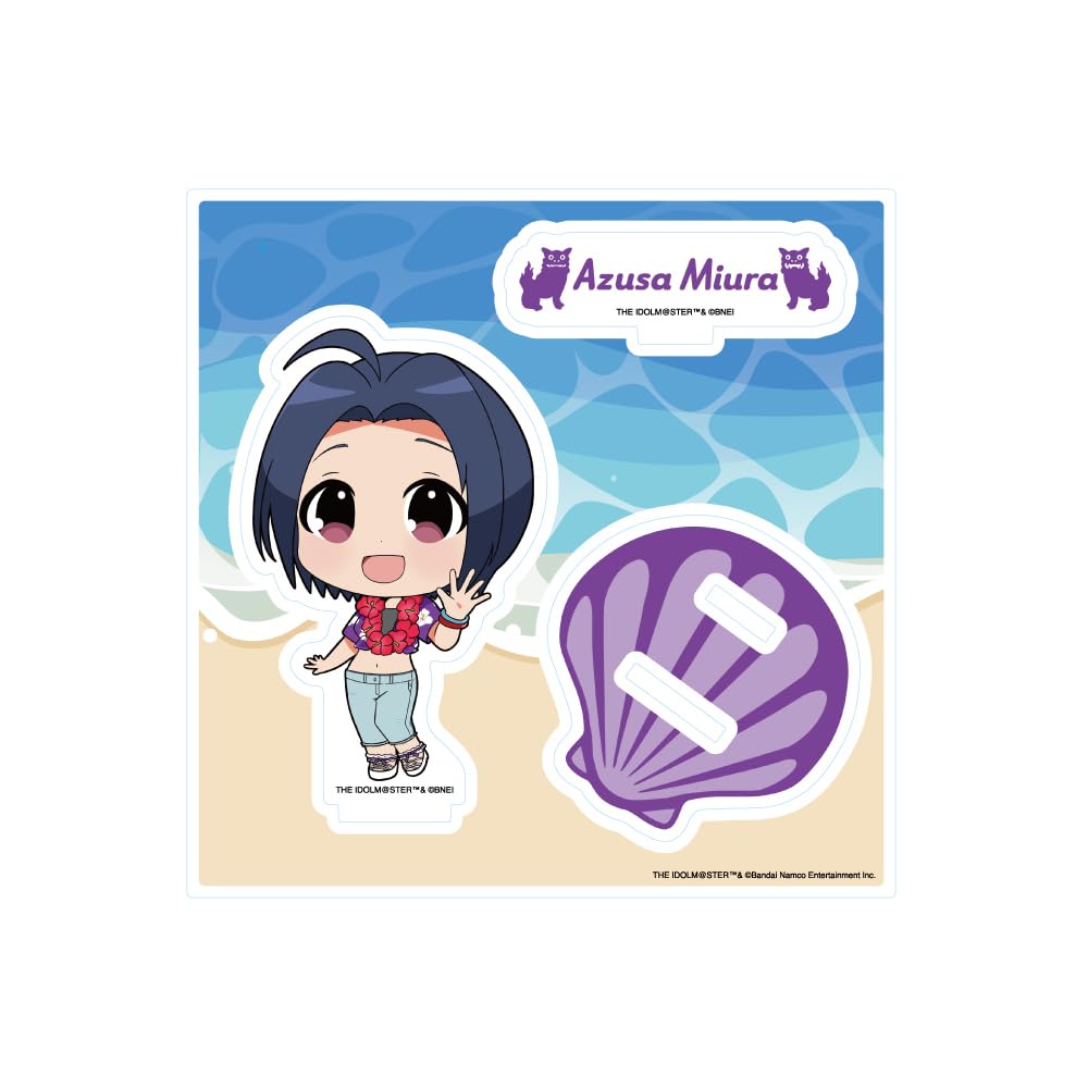 THE iDOLMSTER MILLION LIVE 17 Азуса Миура Hello версия. [Мини-иллюстрация персонажа] Акриловая подставка