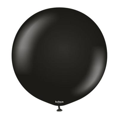 Balony Lateksowe Black, Czarne 60Cm, 2 Szt.