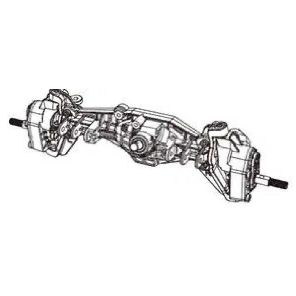 Mjx H12y1/12 Climbing Front And Rear Door Bridge Components Original Shock Absorber Rod Tires Complete Set Of Servo Accessories