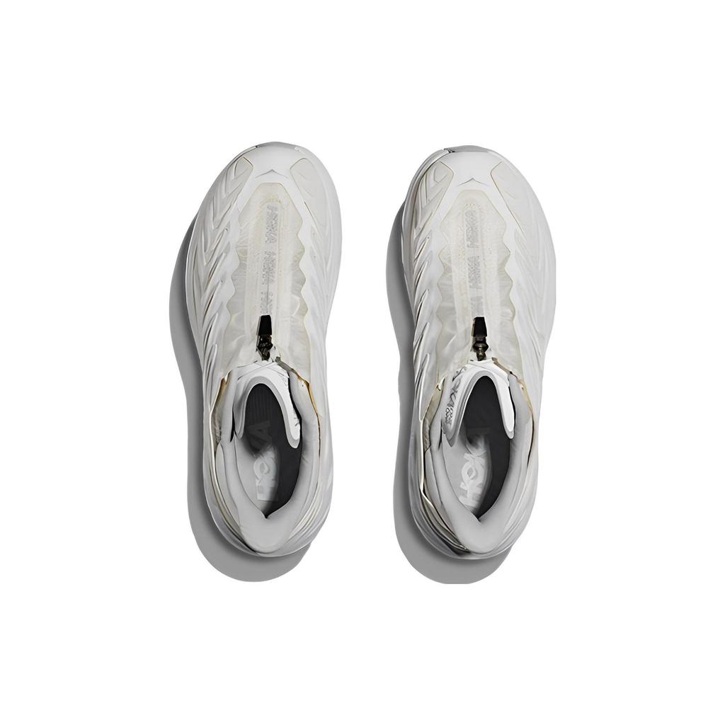 HOKA Project Clifton Blanc De Blanc Unisex Sneakers Cream Lunar-Rock 1127924-BDBLR