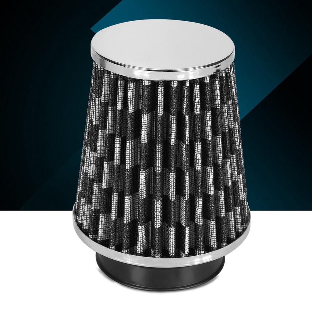 Auto Hoch Kalt Filter Induktionskit Hohe Leistung Netzkonus Schwarz