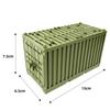 Building Block Diy Military Container Small Particle Scene Ornament Decorative Storage Weapon Spare Parts Toy