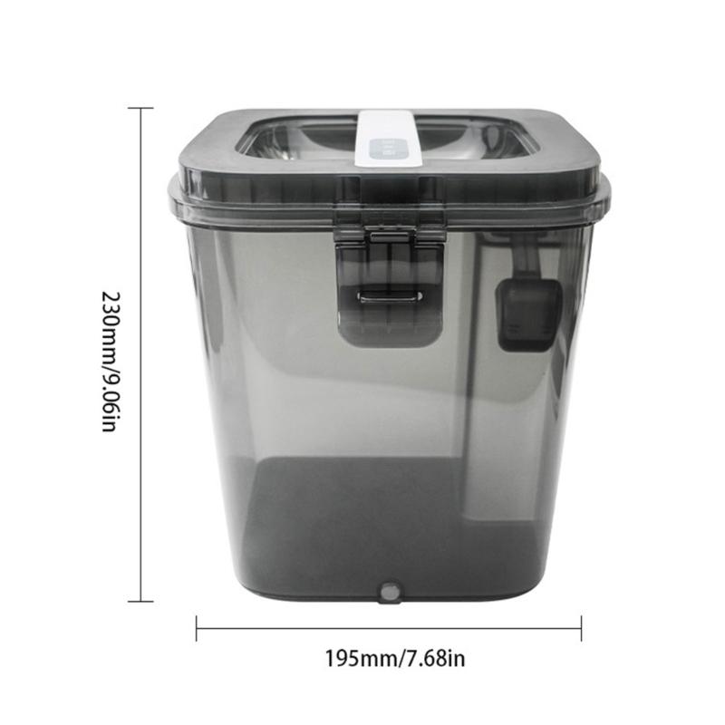 Durables Sewage Water Container Replacement Clear Water Tank Water Container Vacuum Cleaner Accessories for MJ 2 C101