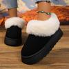 Winter 2024 New Women's Thick Sole Sheepskin Wool Anti Slip Snow Boots Fashion Women's Mini Warm Thickened Women's Boots