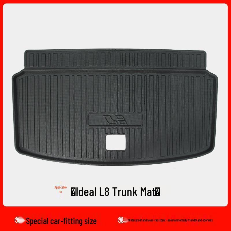 

Ідеальний L9 Водонепроникний TPE Килимок у багажник та Захисник спинки заднього сидіння No Size