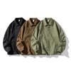 Spring New Jacket Men's Korean Style Casual Fashion Handsome Versatile American Twill Retro Lapel Jacket