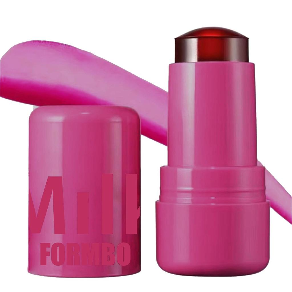 Blush alla gelatina di latte, blush alla tinta alla gelatina di Milk Makeup, tinta alla gelatina d'acqua Milk Coolings da 0,18 once, tinta alla gelatina d'acqua in stick trasparente per labbra e guance