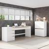 Highboard, Filing Cabinet, 90x40x110cm - Adjustable Shelves - Sideboard, Modern Cabinet, Chests of Drawers, Storage Cabinet, Tall Cabinet