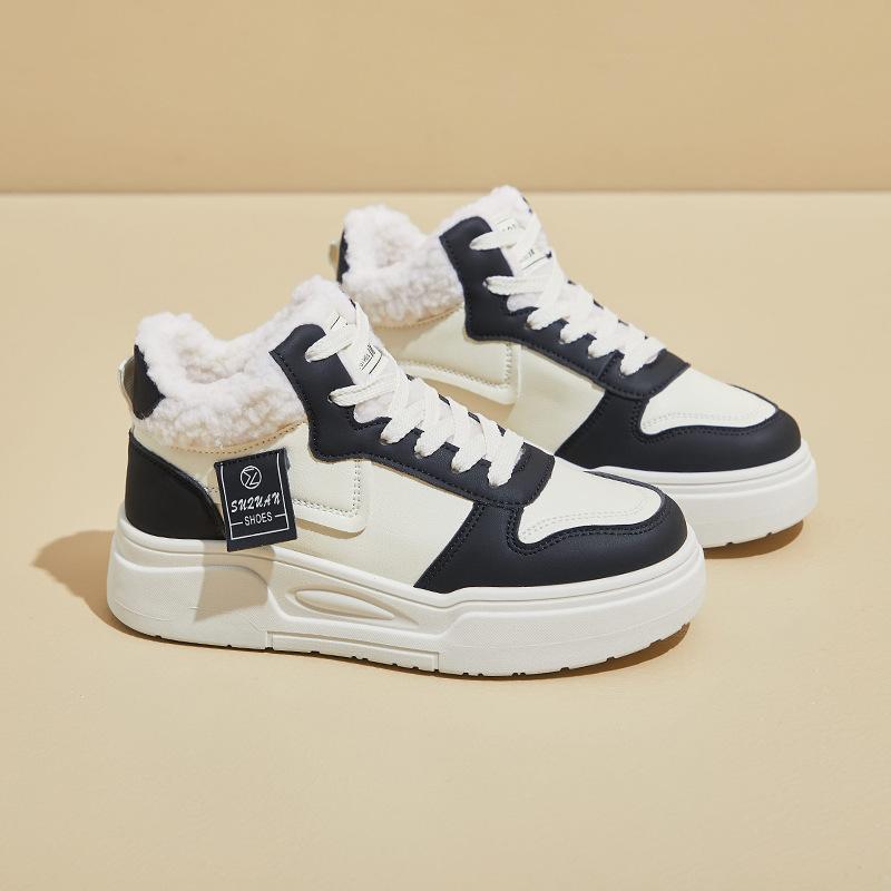 

Женские большие размеры мягкие эластичные со штрипкой на одну ногу зимние теплые холодные утепленные сноубутсы нескользящие износостойкие уличные спортивные хлопковые ботинки 40