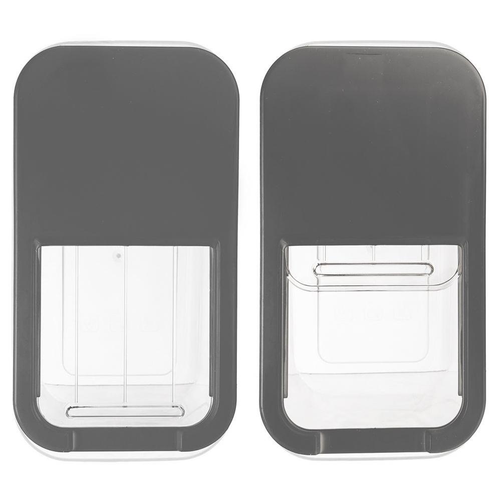 Gray Dispenser Storage Bin 5L