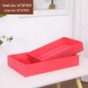 Rectangular Bamboo Bread and Pastry Display Crate