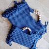Female Tote Bags Large Capacity Luxury Designer Handbag For Women  Knitting Tassel Beading Decorate Purse Ladies Beach Bag