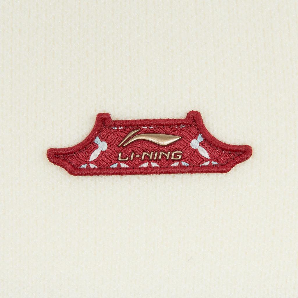 Li-Ning Sports Lifestyle Series Chinese Culture Color Block Zipper Soft Versatile Breathable Casual Long Sleeve Sweater Women sweater AMBW044-7