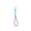 Color-Block Phone Lanyard & Keychain - Universal Short Case Lanyard, Creative Car Key Ring, Loop Pendant.